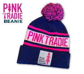 BCNA Pink Tradie Beanie
